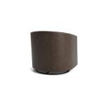 Maxwell Leather Barrel Back Swivel Glider - Image 5
