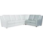Sectionals 201 Raymond Reclining Sectional with One-Piece Back Sectionals Blue 20