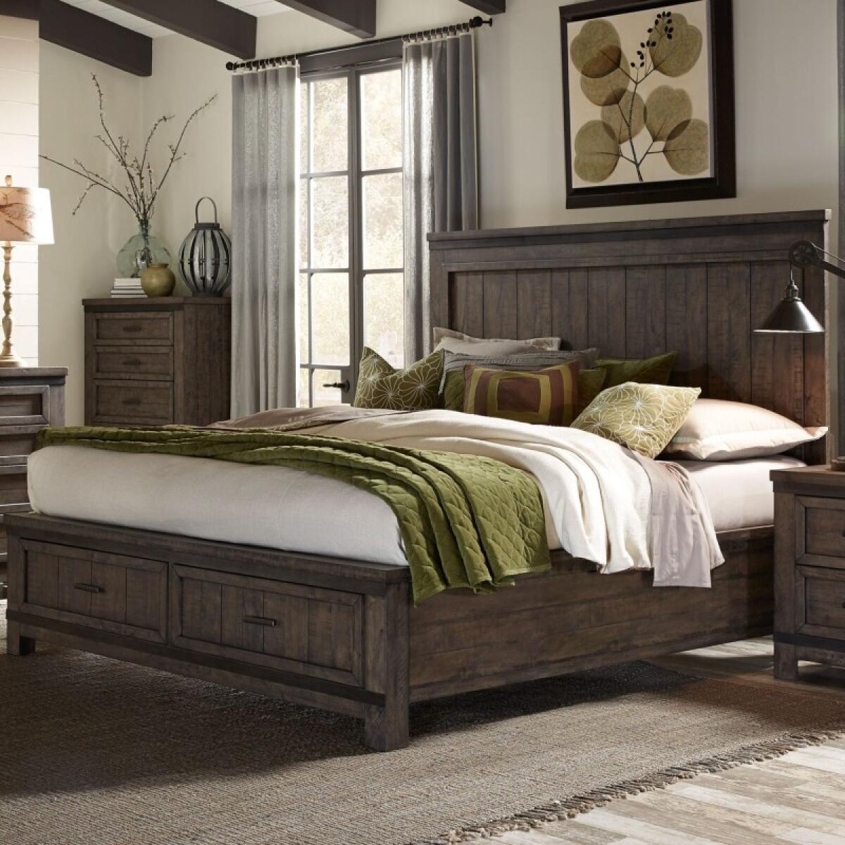 Thornwood Hills King Storage Bed Beds Beds 2 Thornwood Hills King Storage Bed Beds Beds 2