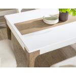 Rectangular Dining Table Dining Tables Cloud White And Desert Oak 18