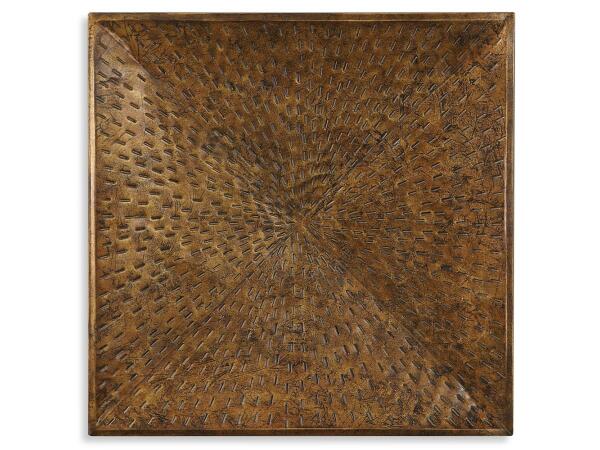 Blaise Metal Wall Decor Wall Decor Brown