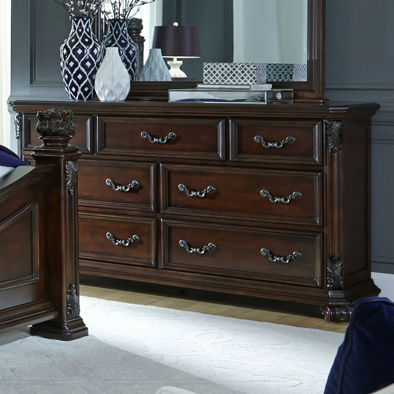 f274df1c1cf60075fe9fa093f6a9030f Messina Estates 7 Drawer Dresser - Image 1