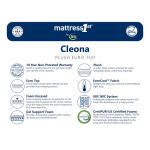 Cleona Plush Euro Top - Image 7