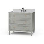 Cholet Single Vanity W/ Sink & Marble Top