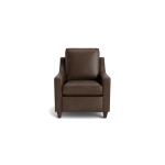 Magnificent Motion Leather Slope Arm Power Wall Recliner Recliners Bassett Furniture 10