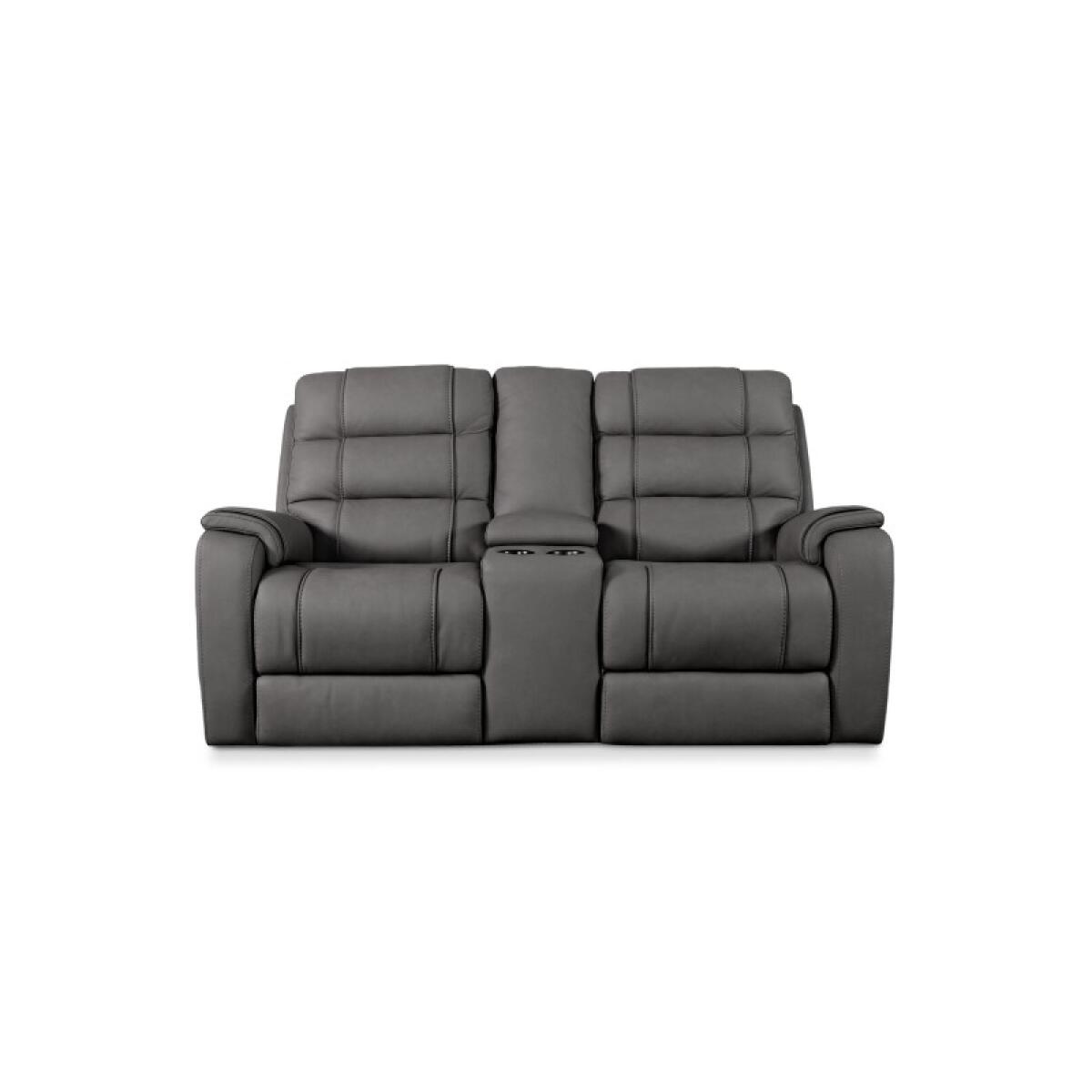 Wendell Leather Power Reclining Loveseat with Center Console Recliners Bassett Furniture 2 Wendell Leather Power Reclining Loveseat with Center Console Recliners Bassett Furniture 2