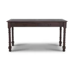 Console Desk W/ Barley Twist Leg - Image 6