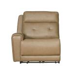 Carrington L Arm Recliner P3 & ZG – York Sand Recliners Brown 15