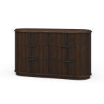 Kraton 3 Drawer Oval Dresser