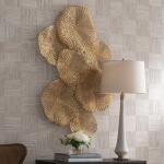 Ripley Metal Wall Decor, Gold - Image 8