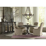 Trestle Round Dining Table - Image 4