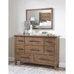 Rectangular Mirror Bedroom Mirrors Brown 11
