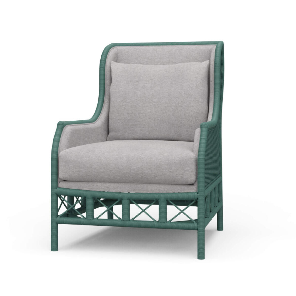 f36a5b3938801c2cec6774772c013690 Hampton Rattan Wing Chair - Image 1