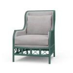 Hampton Rattan Wing Chair Chairs Bramble 14