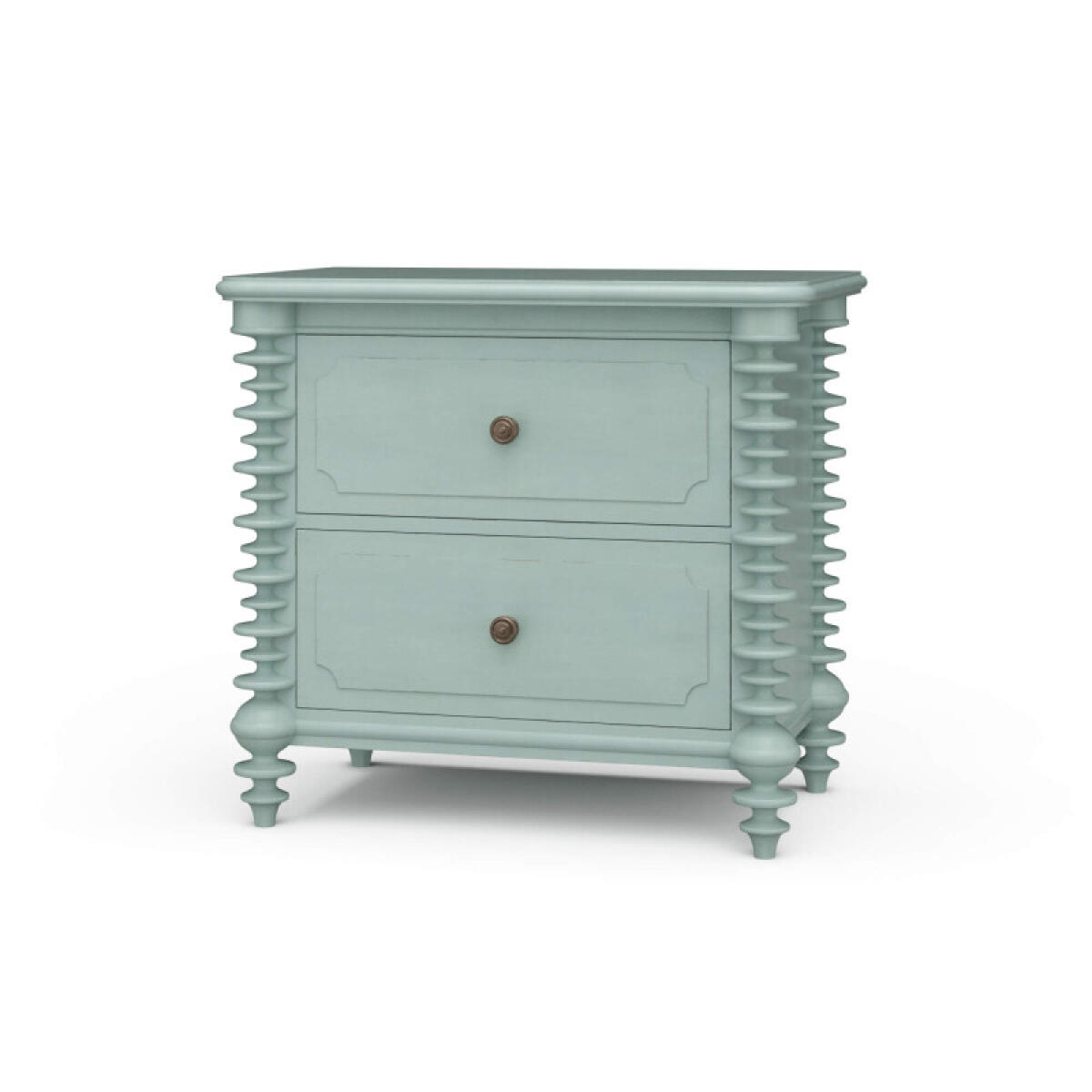 f36d26212c093a024bb635026fdd6b84 Milano 2 Drawer Bedside Table - Image 1