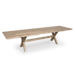 Crossbuck Dining Table with Extendable Leaves Dining Tables Bassett Furniture 16