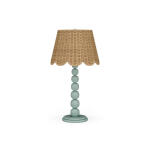 Cholet Table Lamp W/ Scalloped Shade
