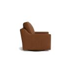True Custom™ True Custom® Leather Slope Arm Swivel Chair - Image 4