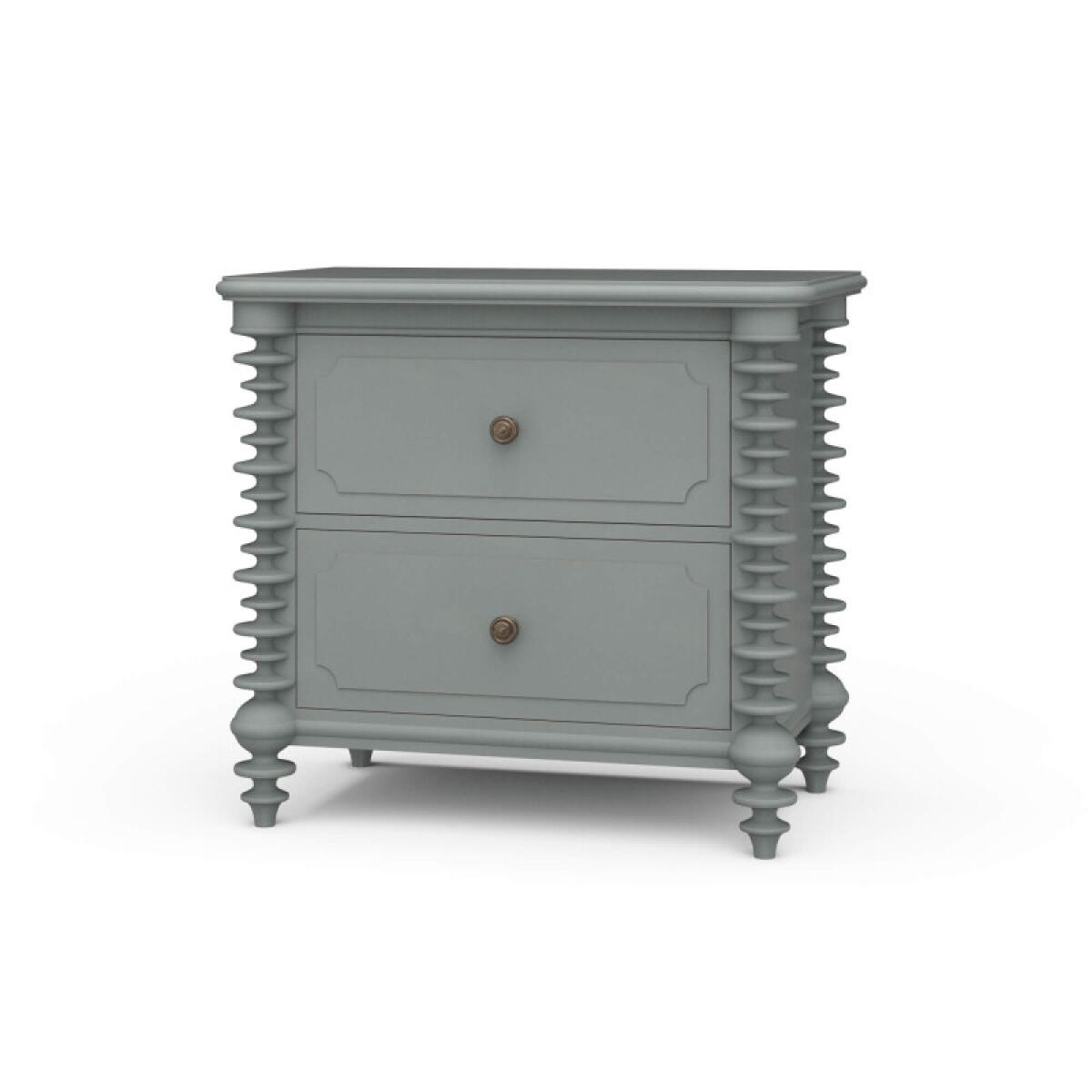 f3b3adf66c2b9829b526219b664abe7a Milano 2 Drawer Bedside Table - Image 1
