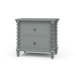 Milano 2 Drawer Bedside Table