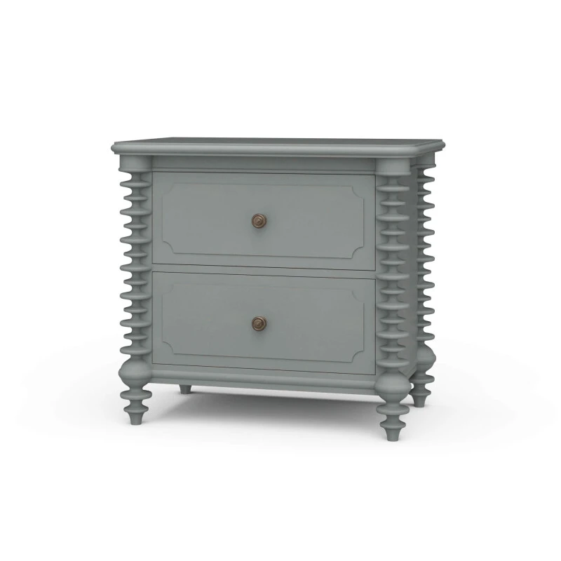 f3b3adf66c2b9829b526219b664abe7a Milano 2 Drawer Bedside Table - Image 1