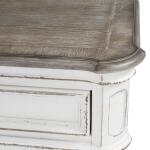 Magnolia Manor Buffet Dining Storage Antique White & Weathered Bark 14