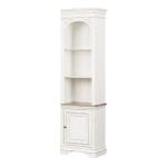 Magnolia Manor Right Pier Entertainment Stands Antique White & Weathered Bark 10