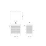 Stanley 3 Drawer Nightstand - Image 8