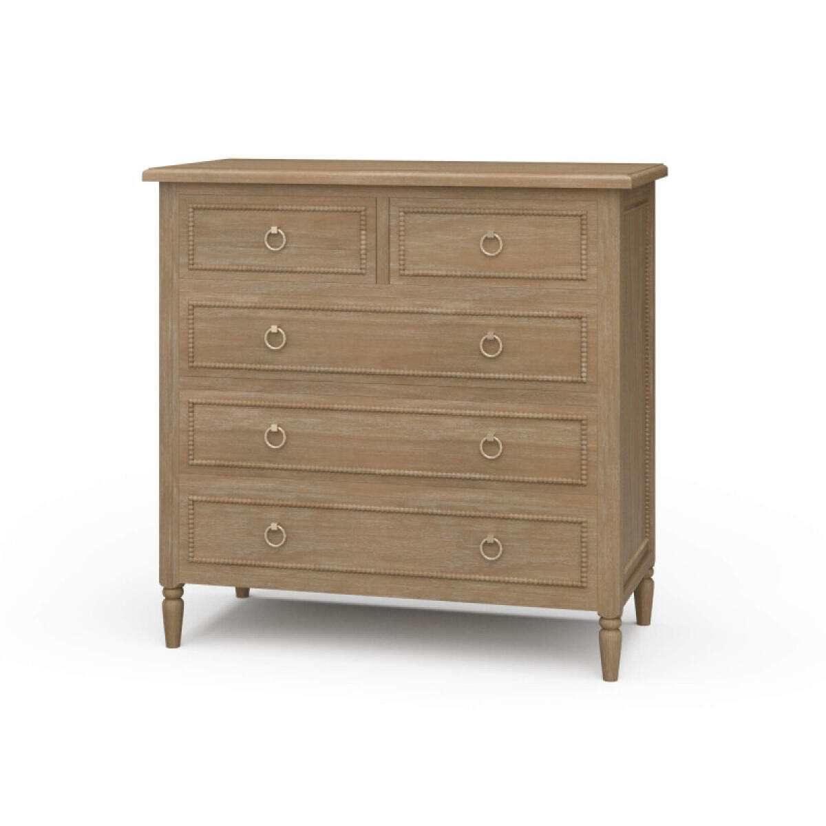f44c185dbee59bcc99c26869ed2cd40c Cholet 5 Drawer Dresser - Image 1