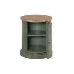 Chastain Woodfield Round Accent Table – Green Accent Furniture Accent Furniture 8