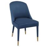 Brie Armless Chair, Sapphire, 2 Per Box, Priced Each Chairs Blue 15