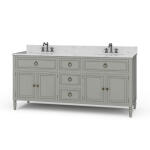 Cholet Double Vanity W/ Sink & Marble Top
