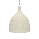 Hampton Rattan Pendant Large