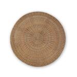 Scalloped Round Rattan Dining Table 48” Dining Tables Bramble 11