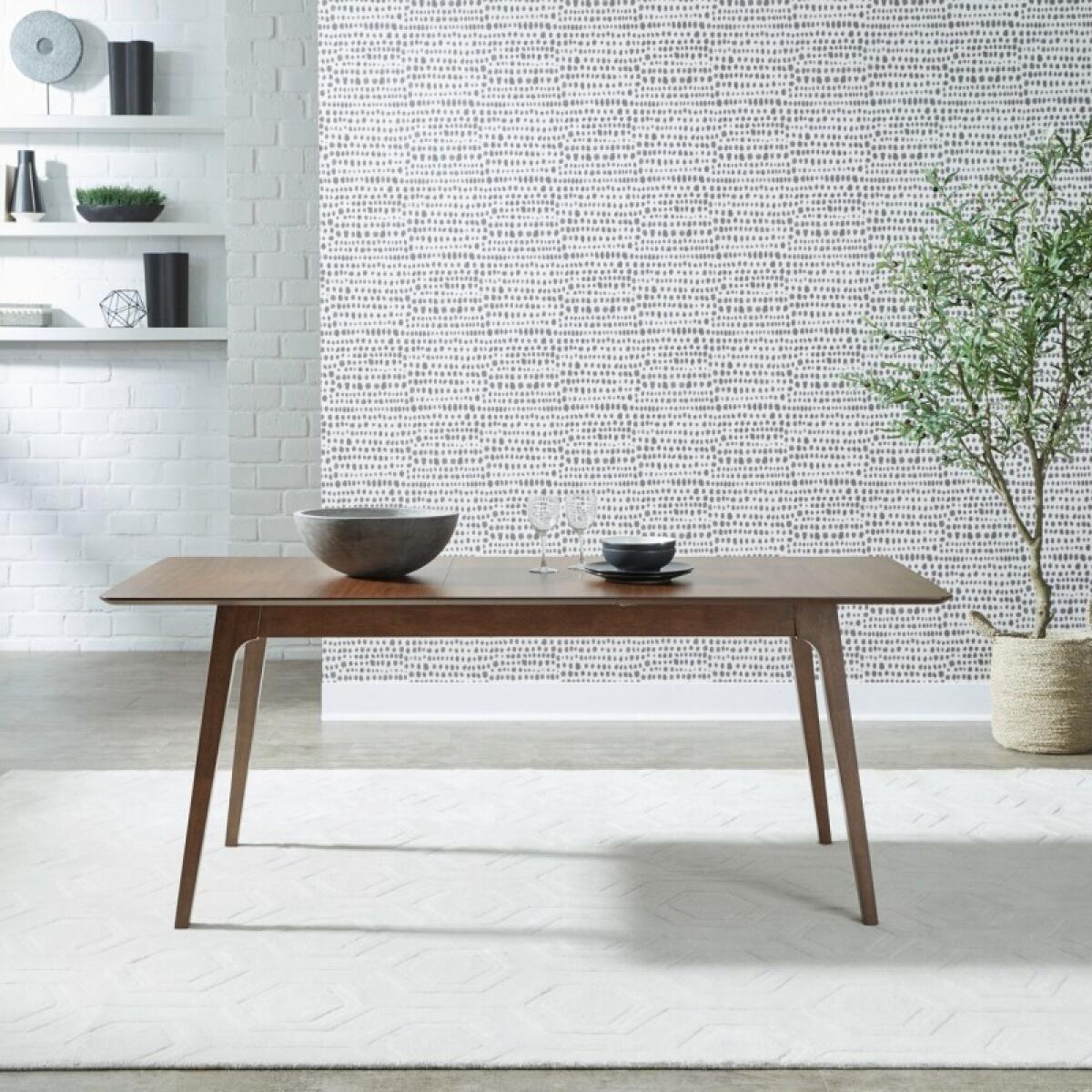 Space Savers Rectangular Leg Table Dining Tables Brown 2 Space Savers Rectangular Leg Table Dining Tables Brown 2