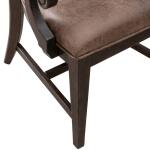 Paradise Valley Uph Ladder Back Arm Chair (RTA) Chairs & Benches Brown 24