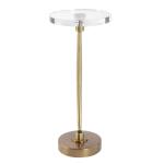 Waveney Drink Table, Brass - Image 6