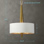 Obeliska, 3 Lt Chandelier - Image 5