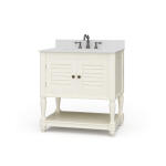 Cottage Guest Vanity W/ Sink & Marble Top