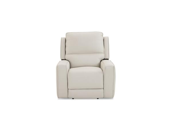 Raymond Leather Zero Gravity Power Recliner Recliners Bassett Furniture 2