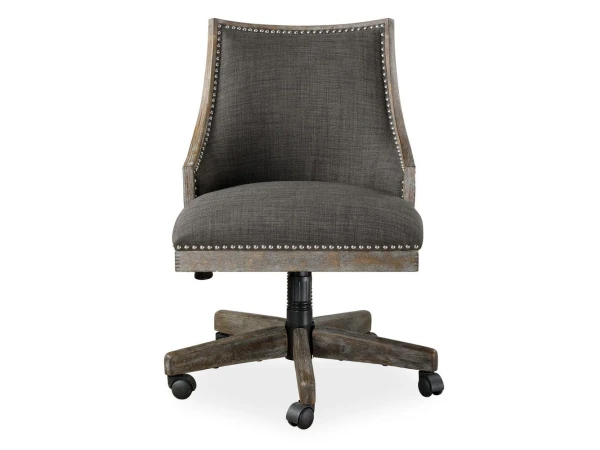 Aidrian Desk Chair Office Chairs Gray