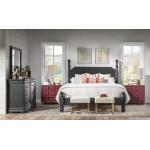 Nightstand 3 Drw W/ Casters Spiced Apple CLH4015-3100 - Image 4