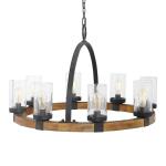Atwood, 8 Lt Pendant Lighting Brown 13
