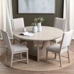 Willow Round Dining Table Dining Tables Cream 15