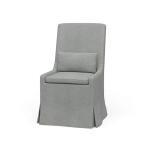Sierra Modern Slipcovered Dining Chair W/o Castors Chairs & Benches Bramble 13