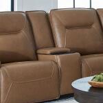 Callihan Console Sectional Parts Brown 10