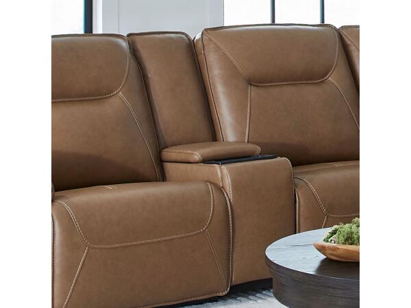 Callihan Console Sectional Parts Brown