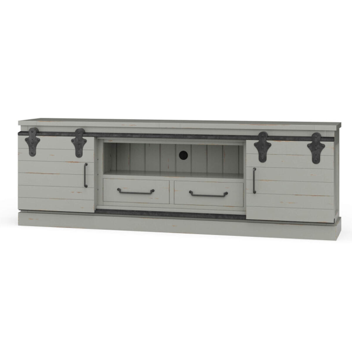 f61b10379ec089f0084b342c6d1acd52 Sonoma Narrow Media Console 84'' - Image 1