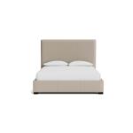Madison Leather Upholstered Platform Bed Beds Bassett Furniture 8