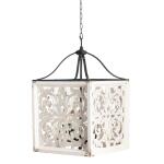 Mariah 29" Wood and Metal Pendant Light